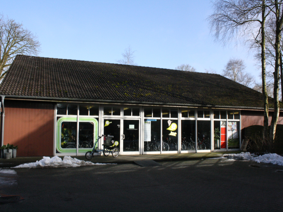 Fahrradhalle